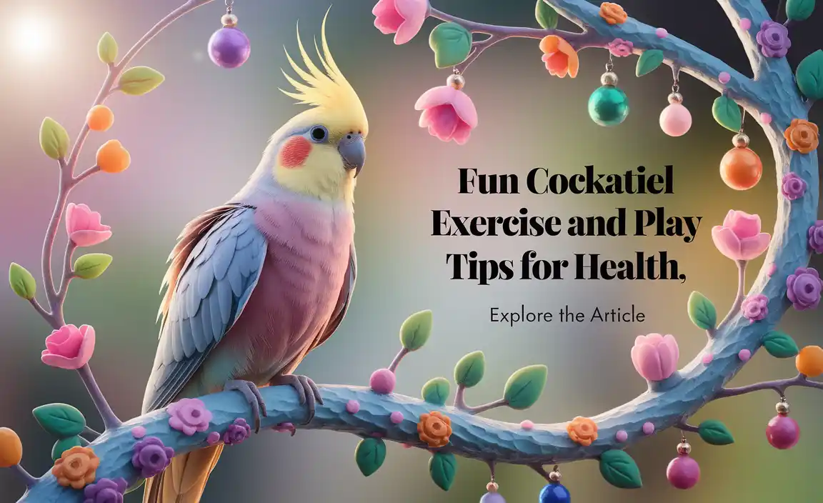 Fun Cockatiel Exercise And Play Tips For Health