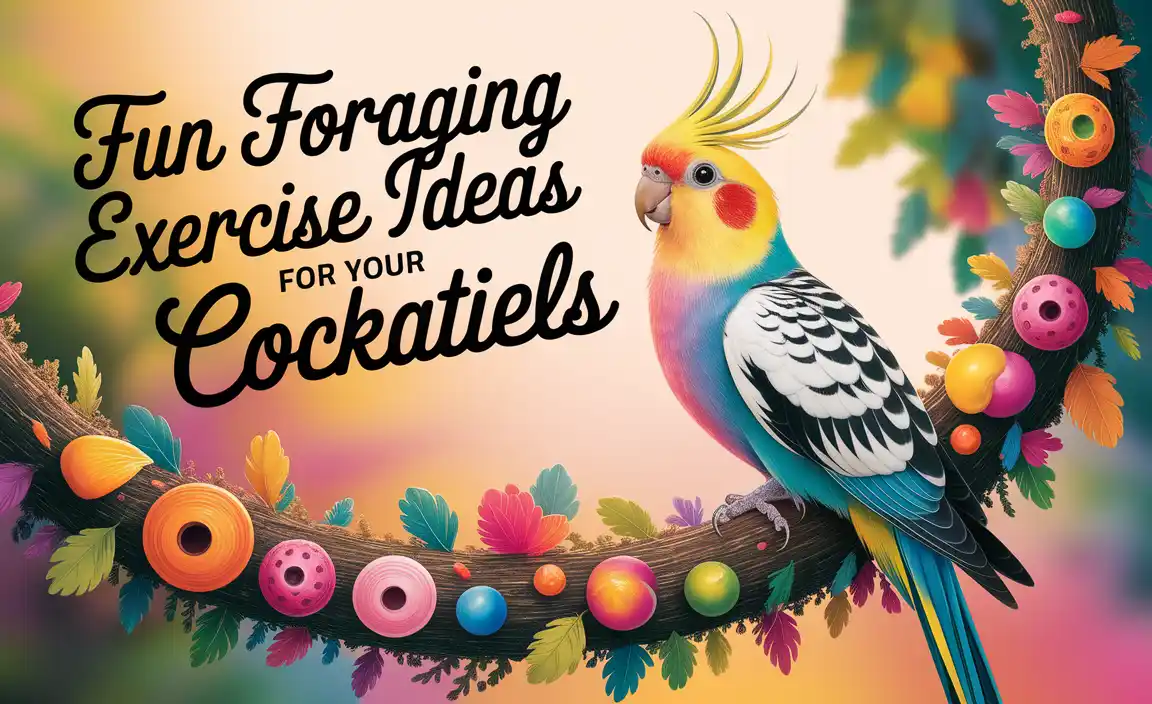Fun Foraging Exercise Ideas For Your Cockatiels