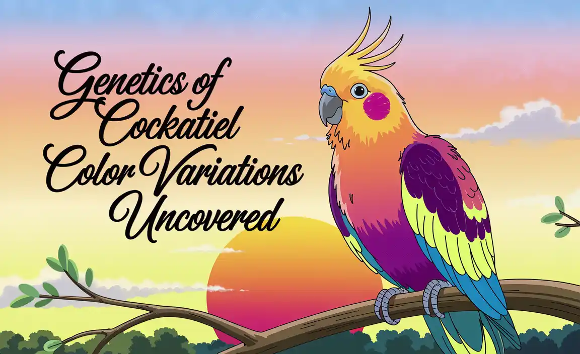 Genetics Of Cockatiel Color Variations Uncovered