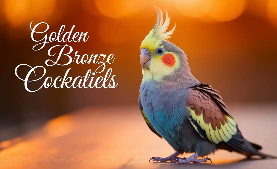 Golden Or Bronze Cockatiels
