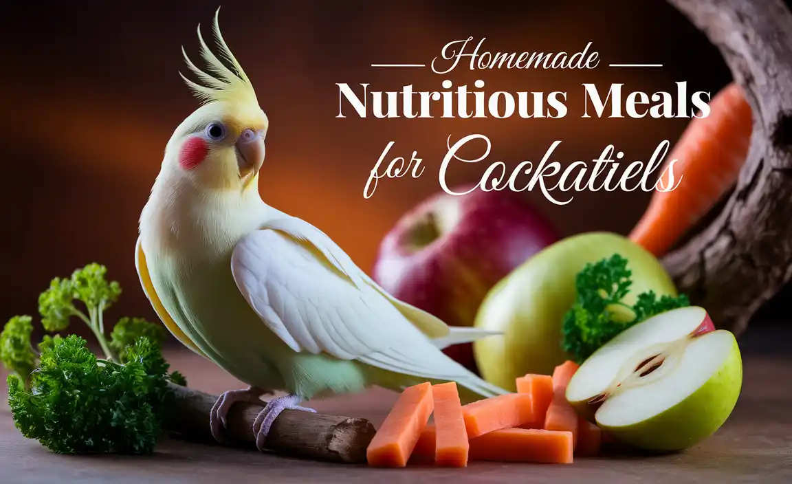 Homemade Nutritious Meals For Cockatiels