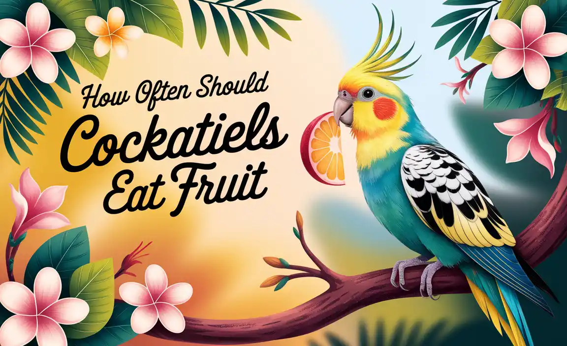 How Often Should Cockatiels Eat Fruit