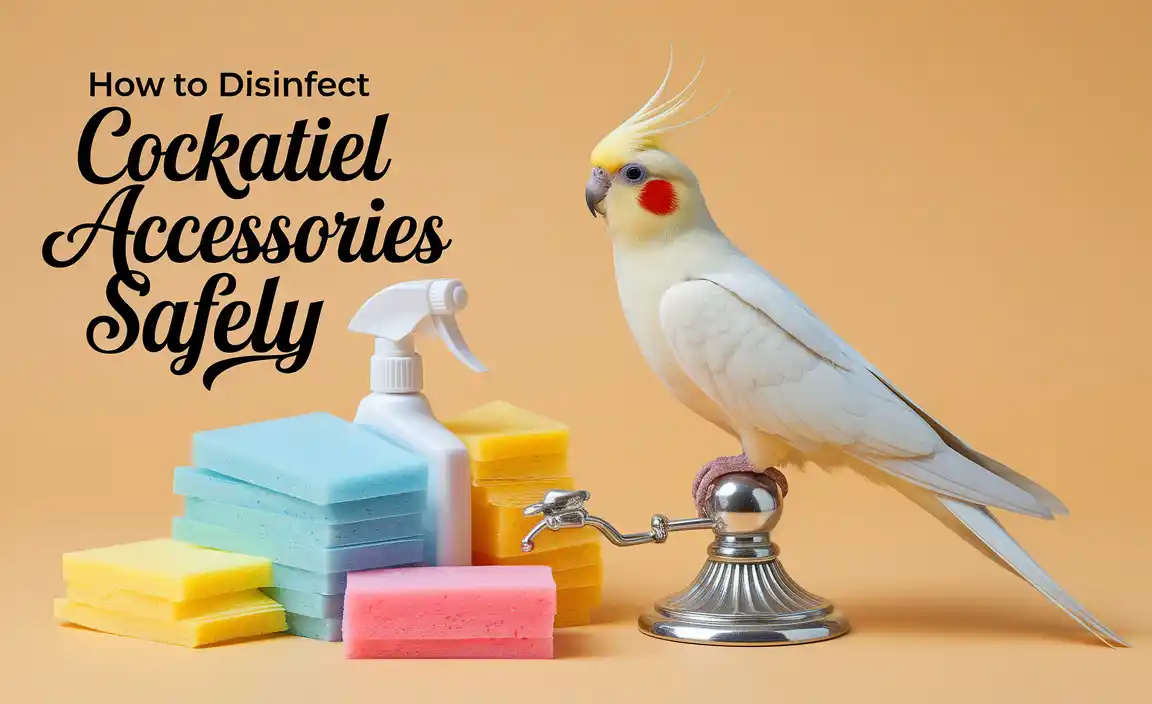 How To Disinfect Cockatiel Accessories Safely