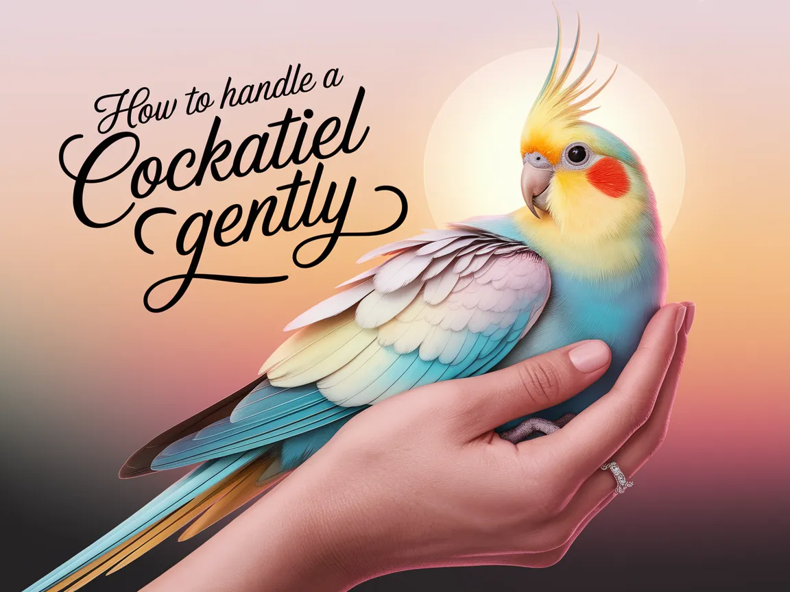 How To Handle A Cockatiel Gently