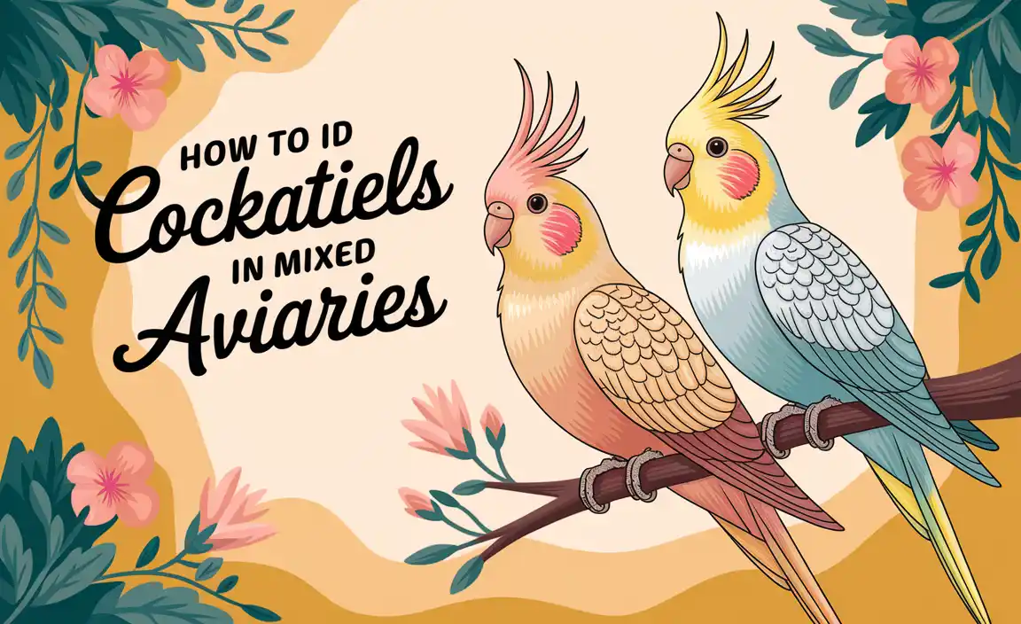 How To Id Cockatiels In Mixed Aviaries