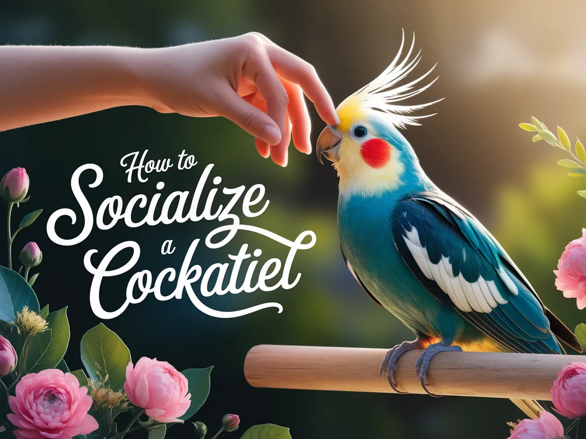 How To Socialize A Cockatiel