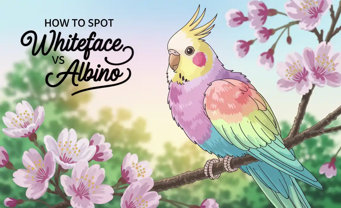 How To Spot Whiteface Vs Albino