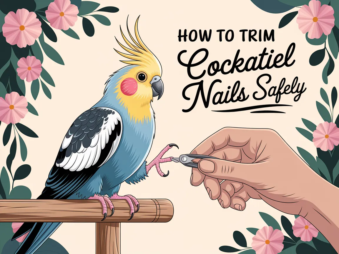 How To Trim Cockatiel Nails Safely