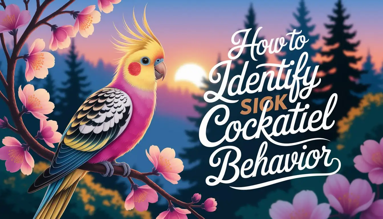 How to Identify Sick Cockatiel Behavior