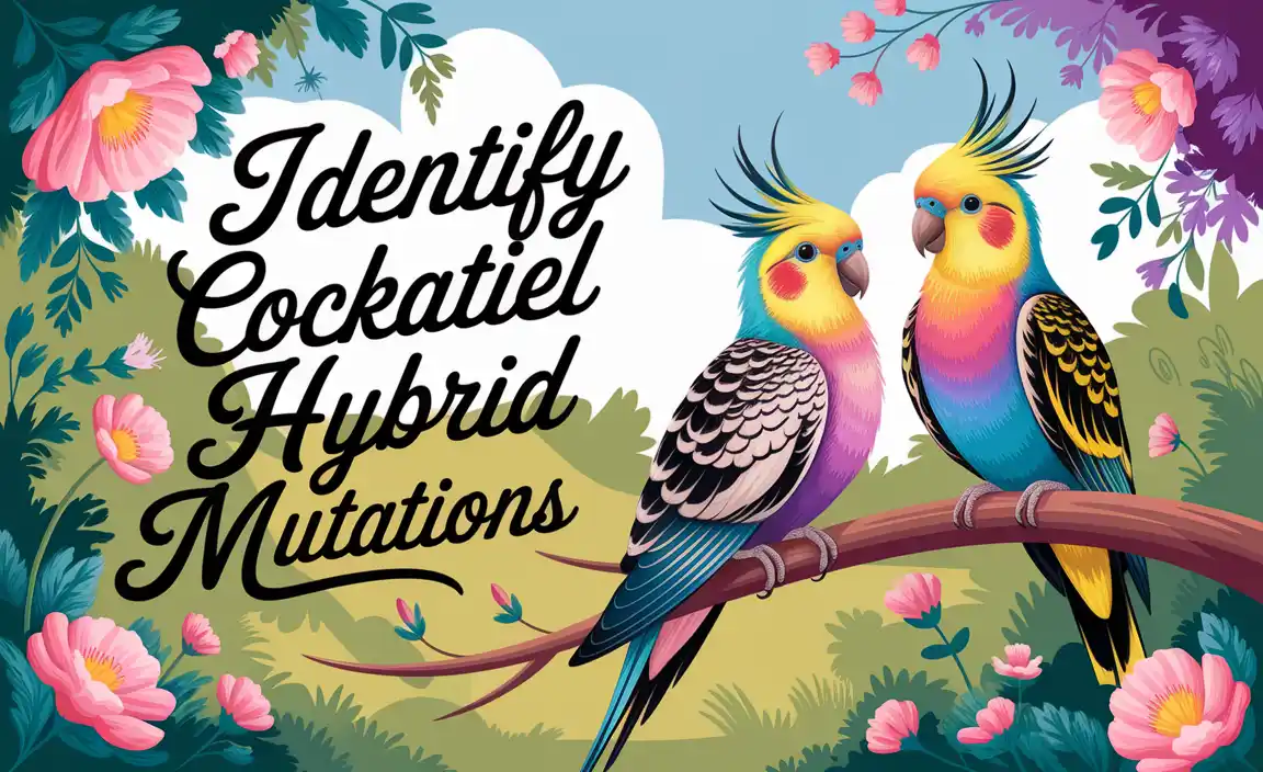 Identify Cockatiel Hybrid Mutations