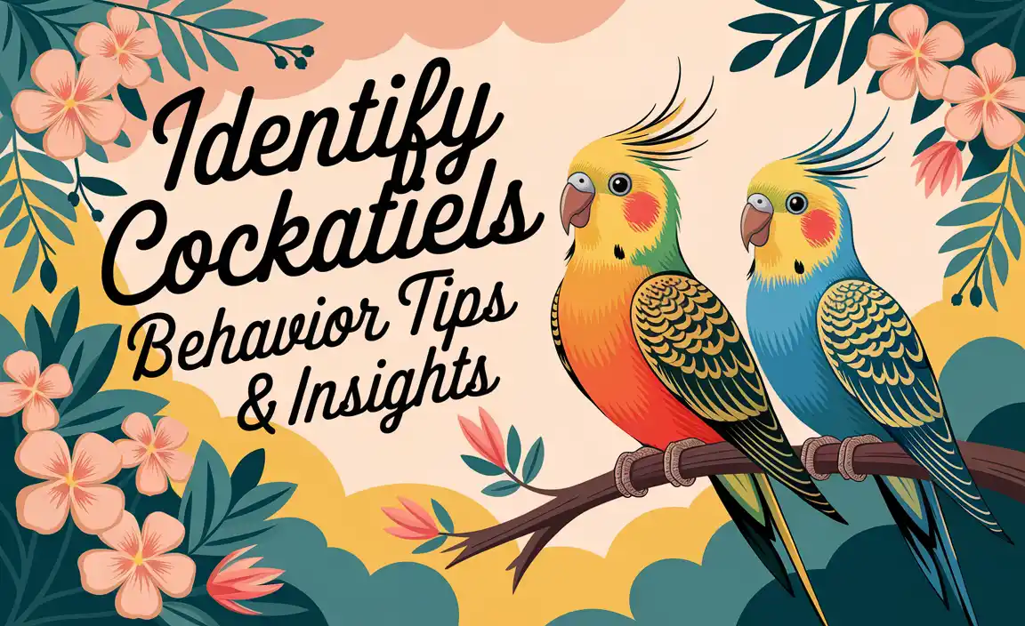 Identify Cockatiels: Behavior Tips & Insights