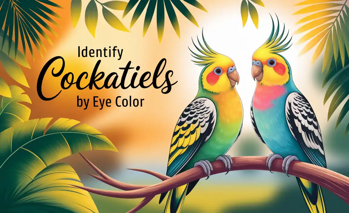 Identify Cockatiels By Eye Color