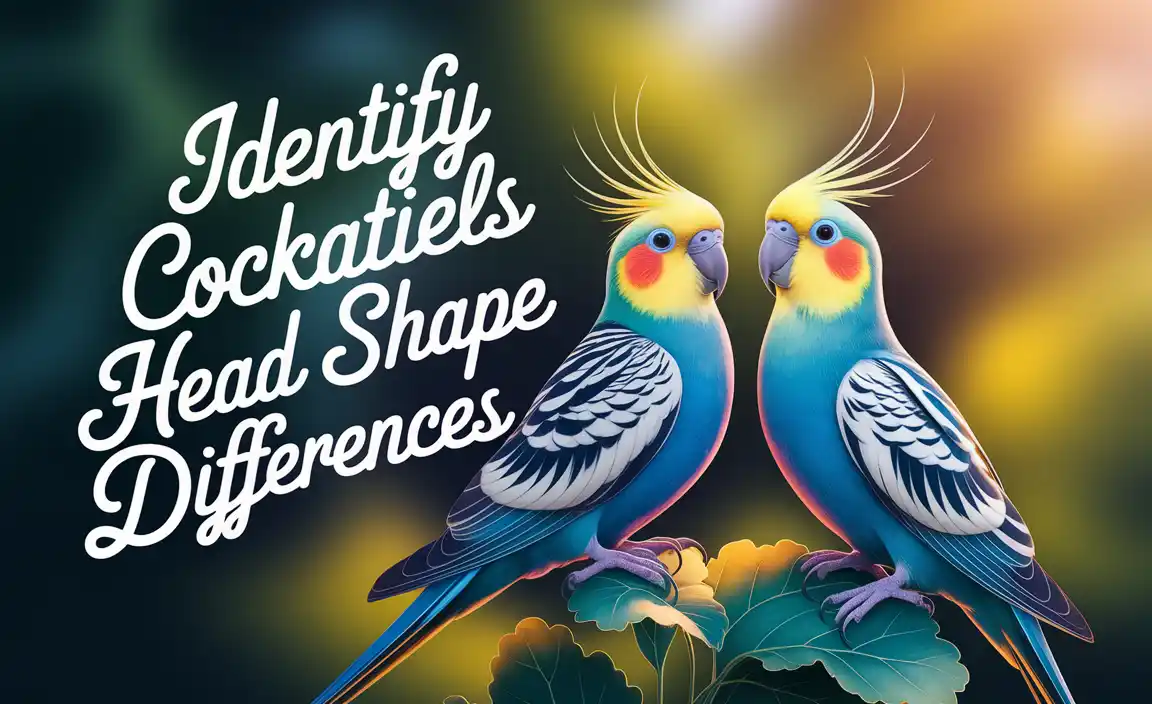Identify Cockatiels: Head Shape Differences
