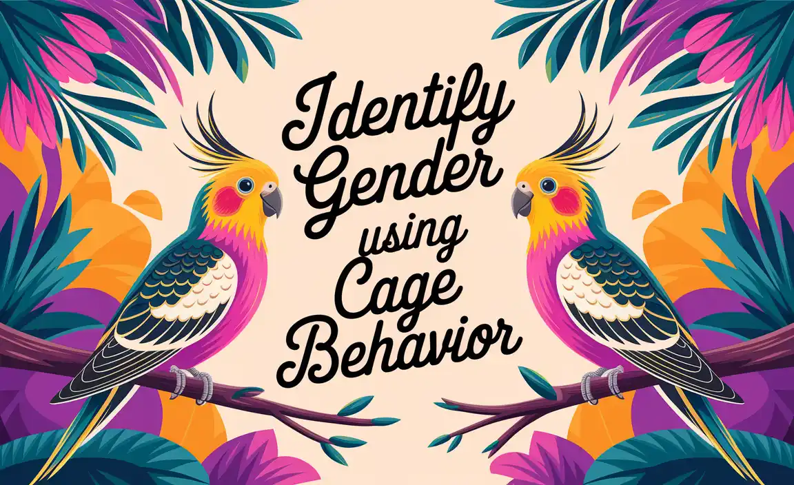 Identify Gender Using Cage Behavior