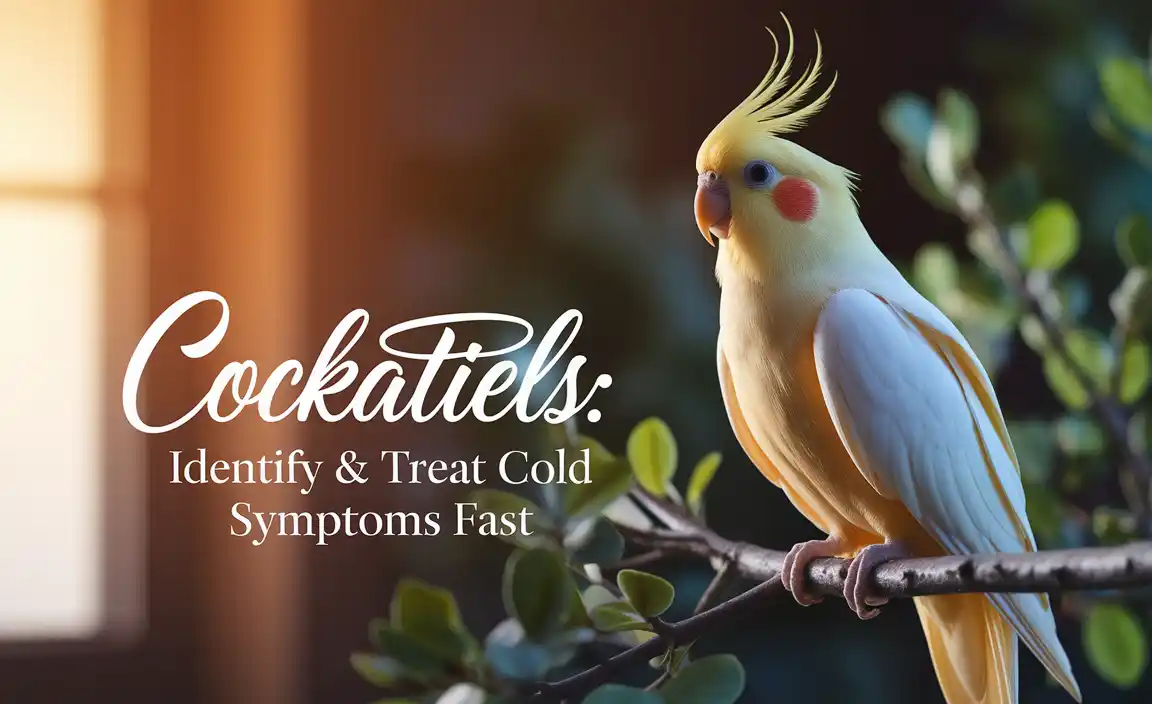 Identify & Treat Cockatiel Cold Symptoms Fast