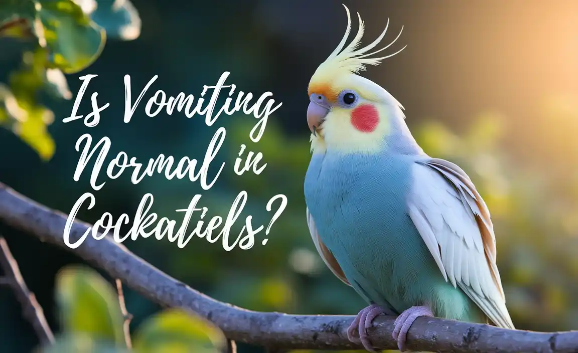 Is Vomiting Normal In Cockatiels