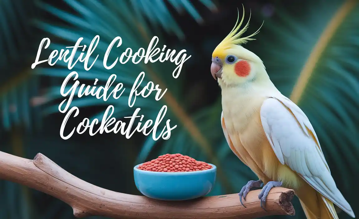 Lentil Cooking Guide For Cockatiels