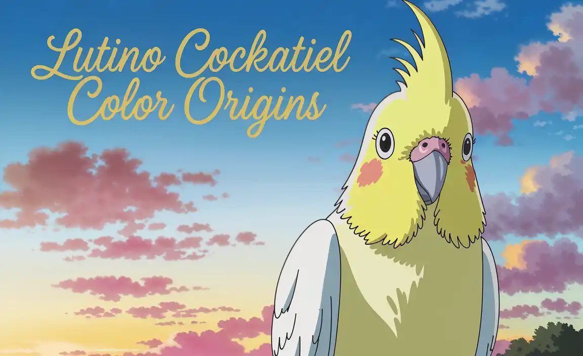 Lutino Cockatiel Color Origins
