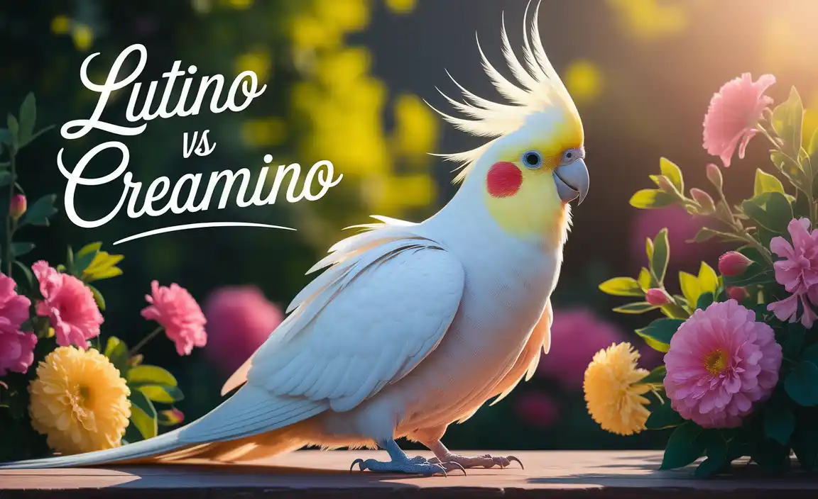 Lutino Vs Creamino