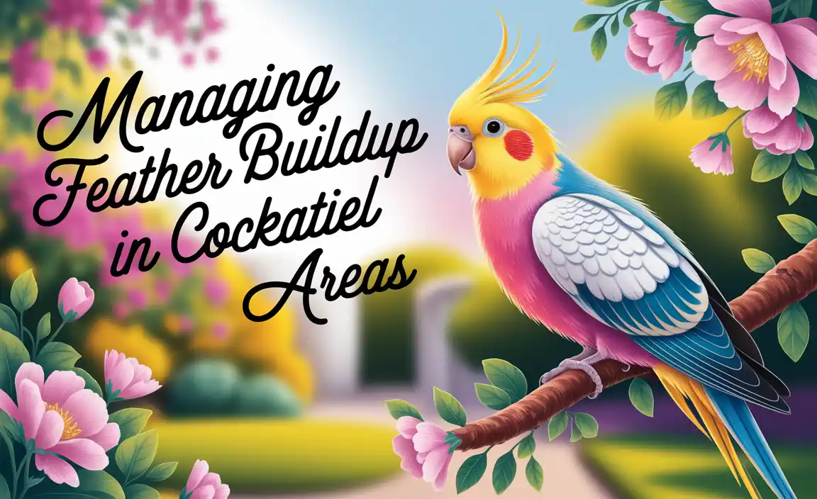 Managing Feather Buildup In Cockatiel Areas