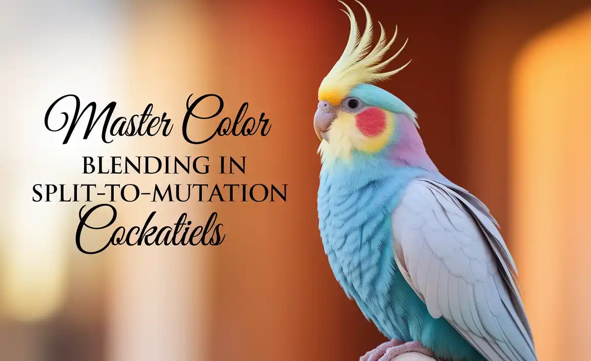 Master Color Blending In Split-To-Mutation Cockatiels