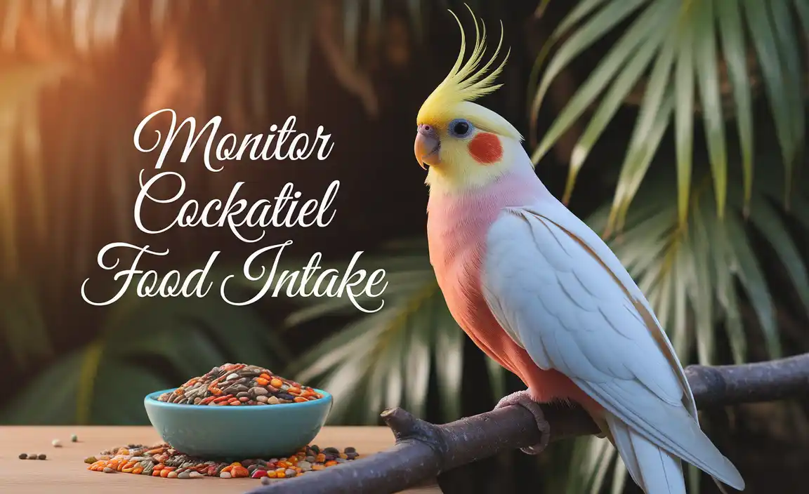 Monitor Cockatiel Food Intake