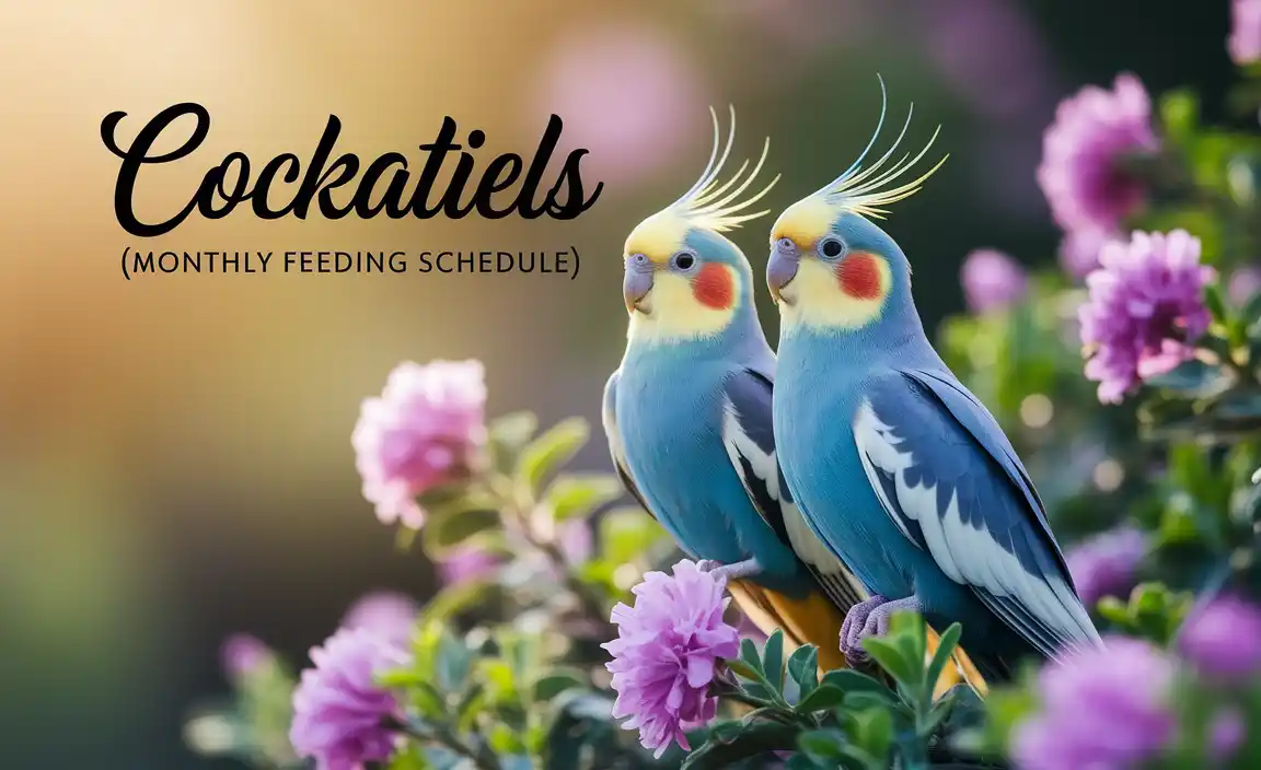 Monthly Feeding Schedule