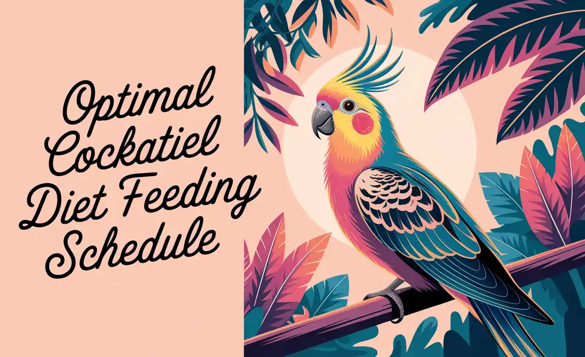 Optimal Cockatiel Diet Feeding Schedule