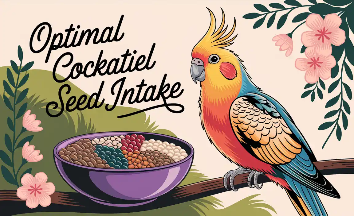 Optimal Cockatiel Seed Intake