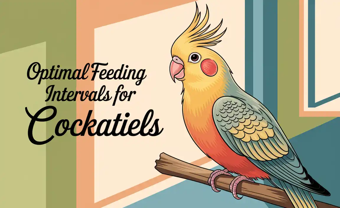 Optimal Feeding Intervals For Cockatiels