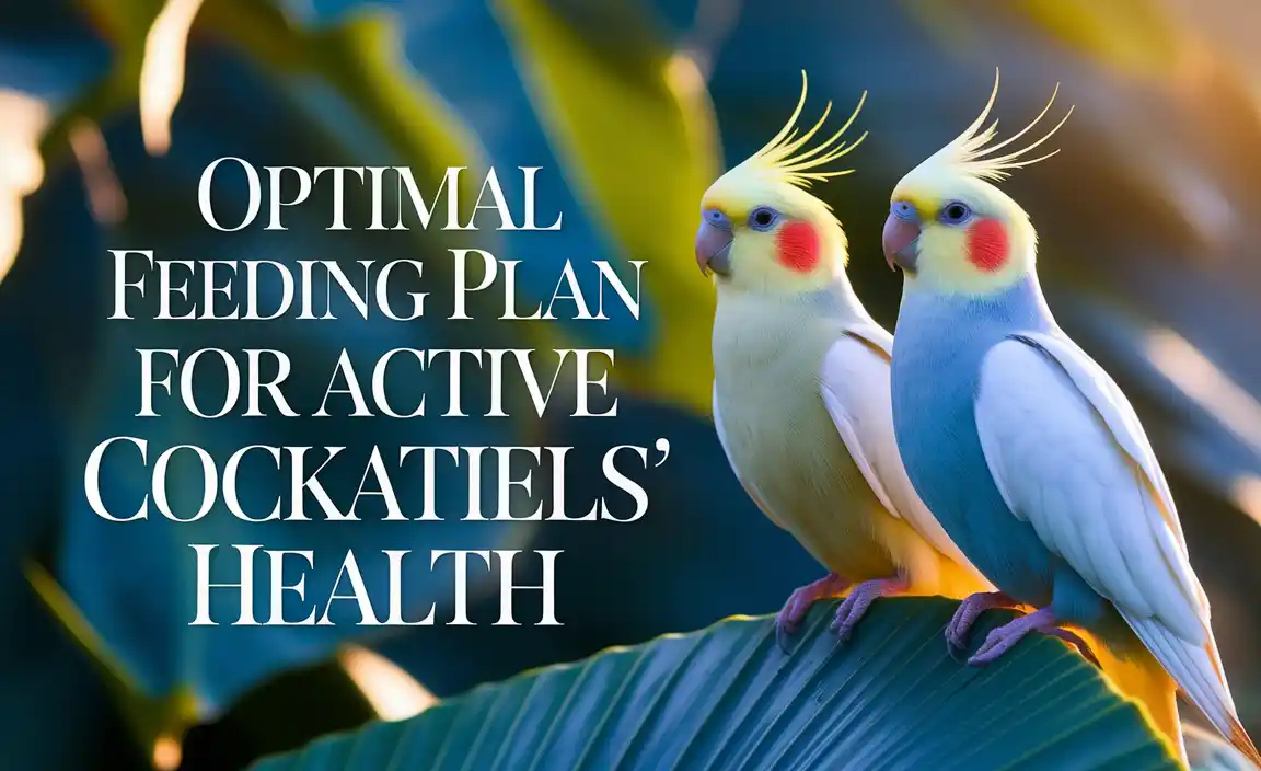 Optimal Feeding Plan For Active Cockatiels' Health
