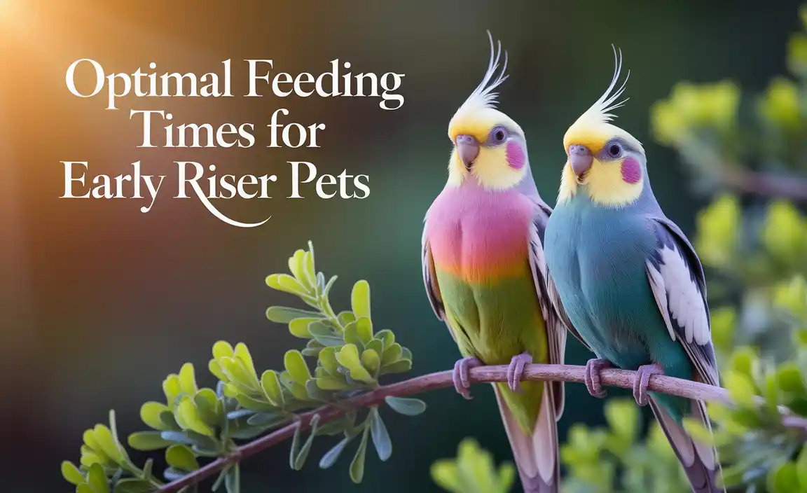 Optimal Feeding Times For Early Riser Pets