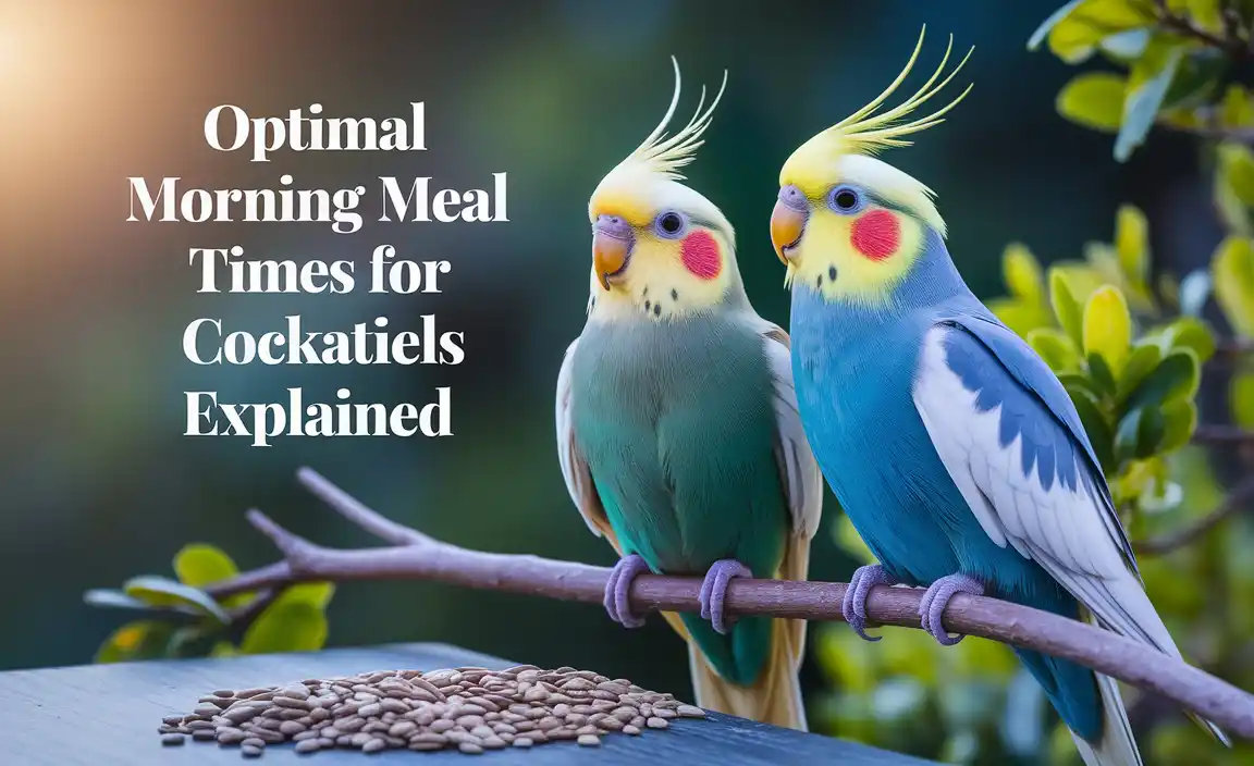 Optimal Morning Meal Times For Cockatiels Explained