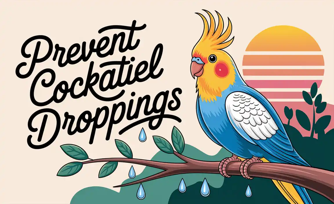 Prevent Cockatiel Droppings