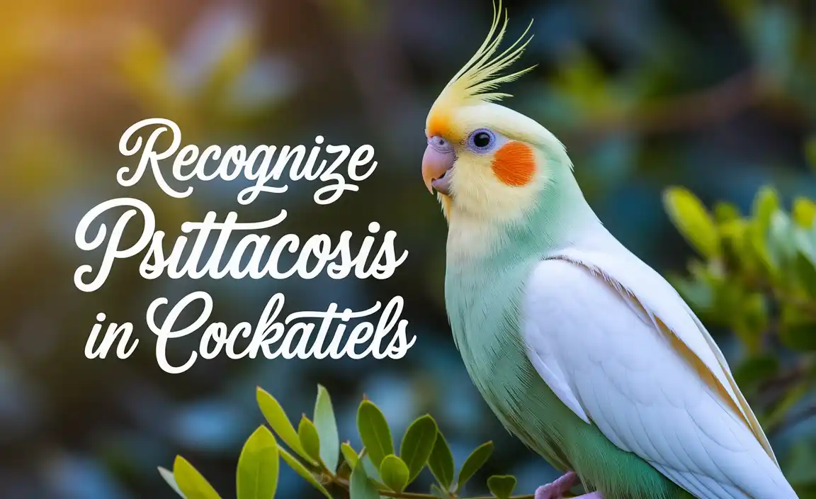 Recognize Psittacosis In Cockatiels
