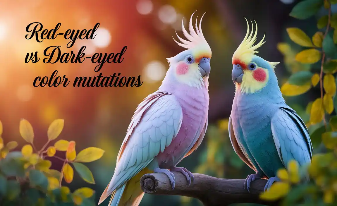 Red-Eyed Vs Dark-Eyed Color Mutations