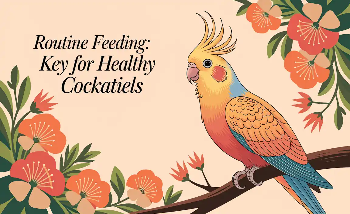 Routine Feeding: Key For Healthy Cockatiels
