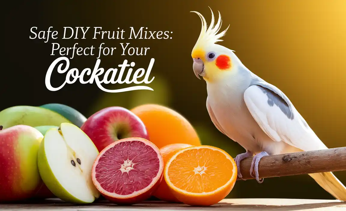 Safe Diy Fruit Mixes: Perfect For Your Cockatiel