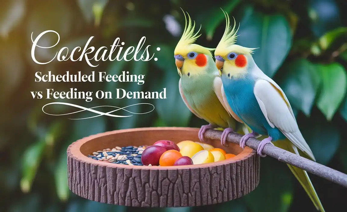 Scheduled Feeding Vs Feeding On Demand