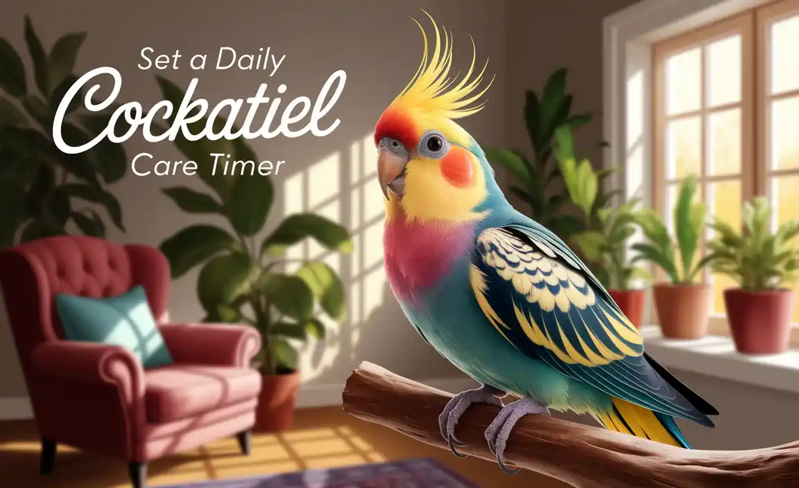 Set A Daily Cockatiel Care Timer