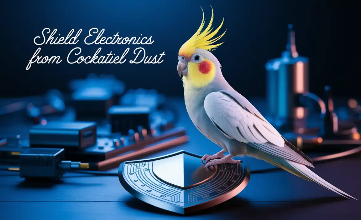 Shield Electronics From Cockatiel Dust