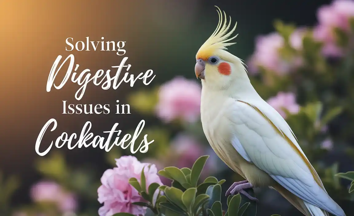 Solving Digestive Issues In Cockatiels