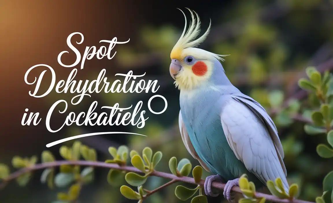 Spot Dehydration In Cockatiels