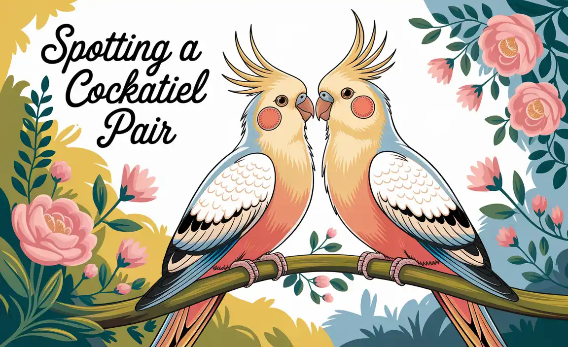 Spotting A Bonded Cockatiel Pair