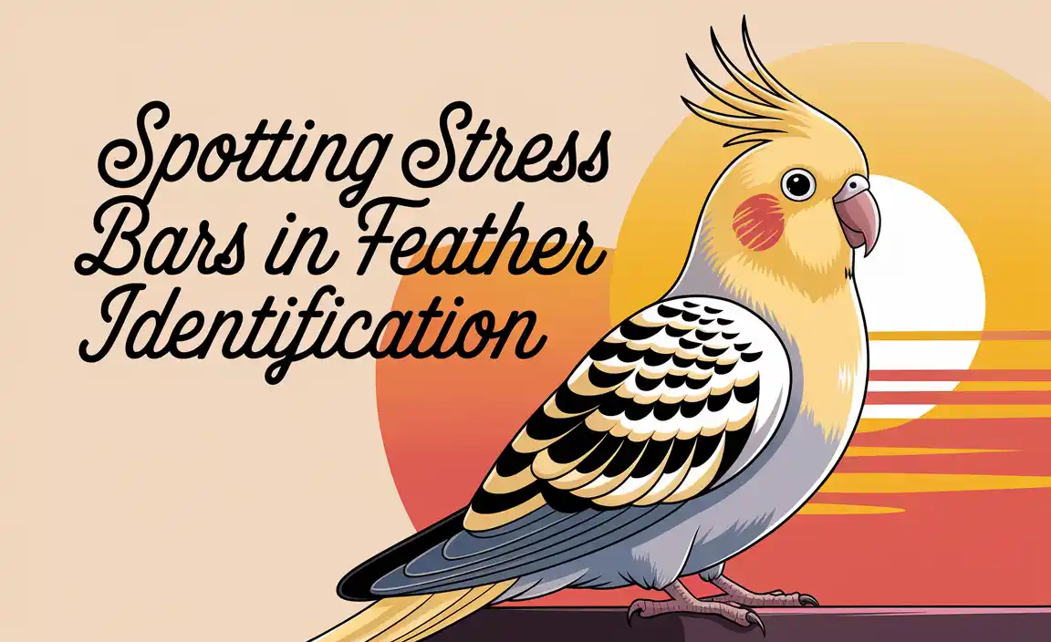 Spotting Stress Bars In Feather Identification