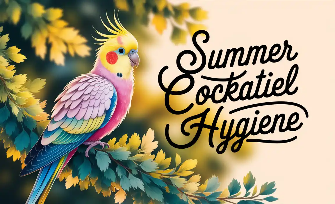 Summer Cockatiel Hygiene