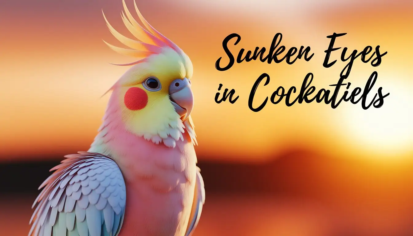 Sunken Eyes in Cockatiels