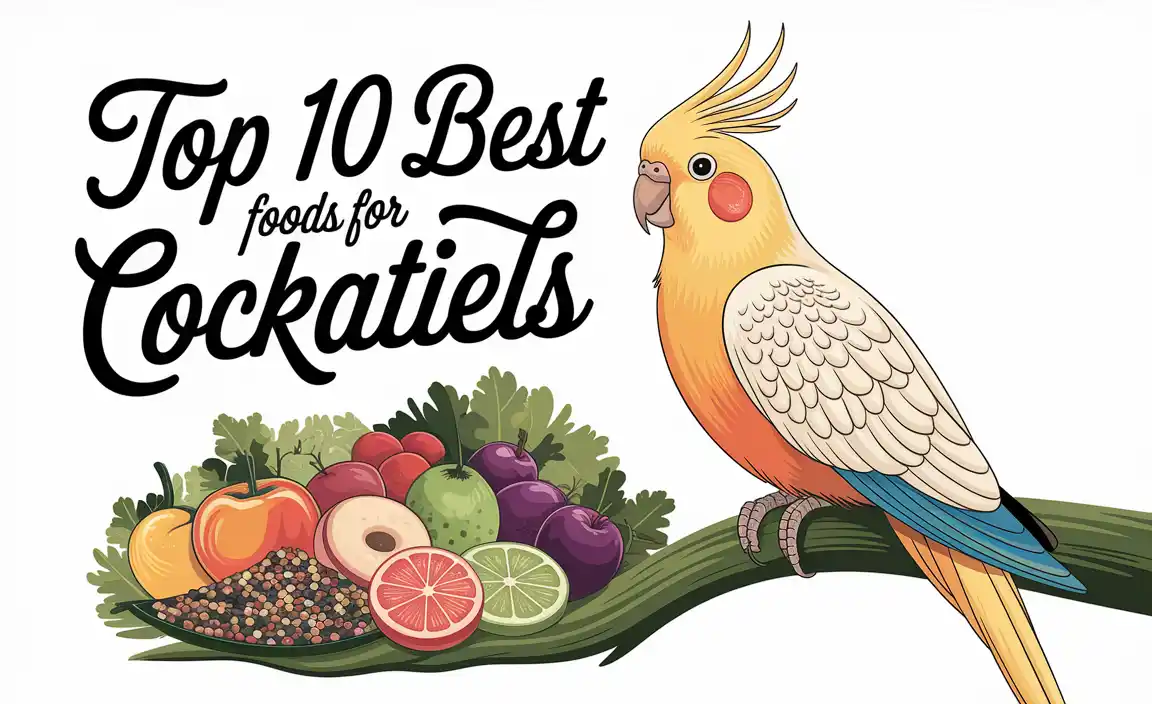 Top 10 Best Foods For Cockatiels