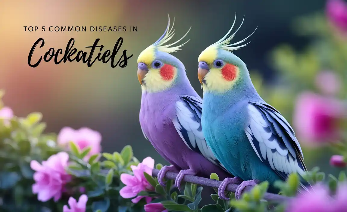 Top 5 Common Diseases In Cockatiels