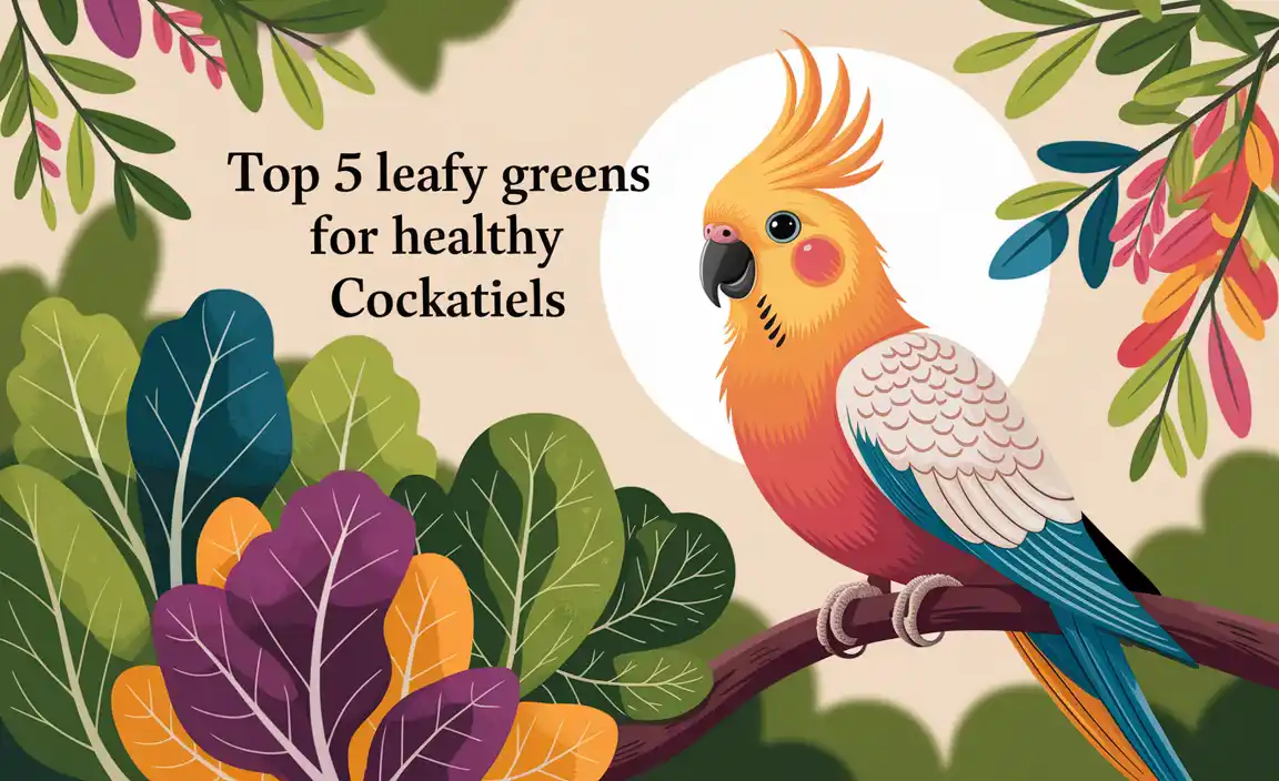 Top 5 Leafy Greens For Healthy Cockatiels